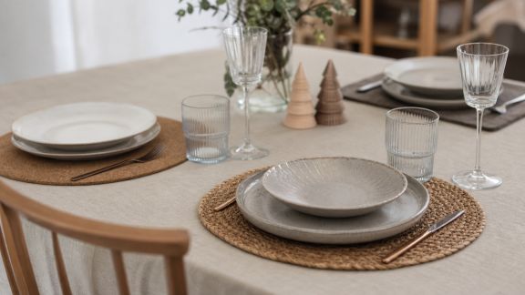 Petit guide pour bien choisir les sets de table à Noël